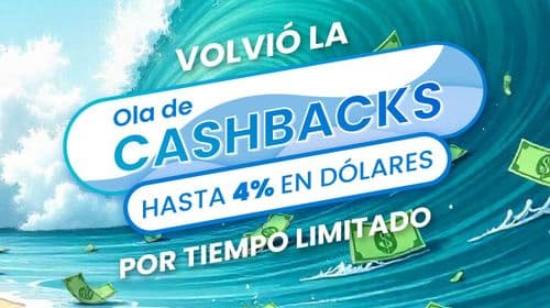 ¡ÚLTIMOS DÍAS!  Hasta el 4% en dólares en tu cuenta bancaria con tu próxima inversión